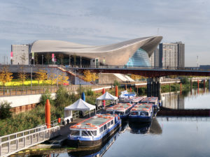 Waterworks River and London Aquatics Centre London Newham Geograph David Dixon