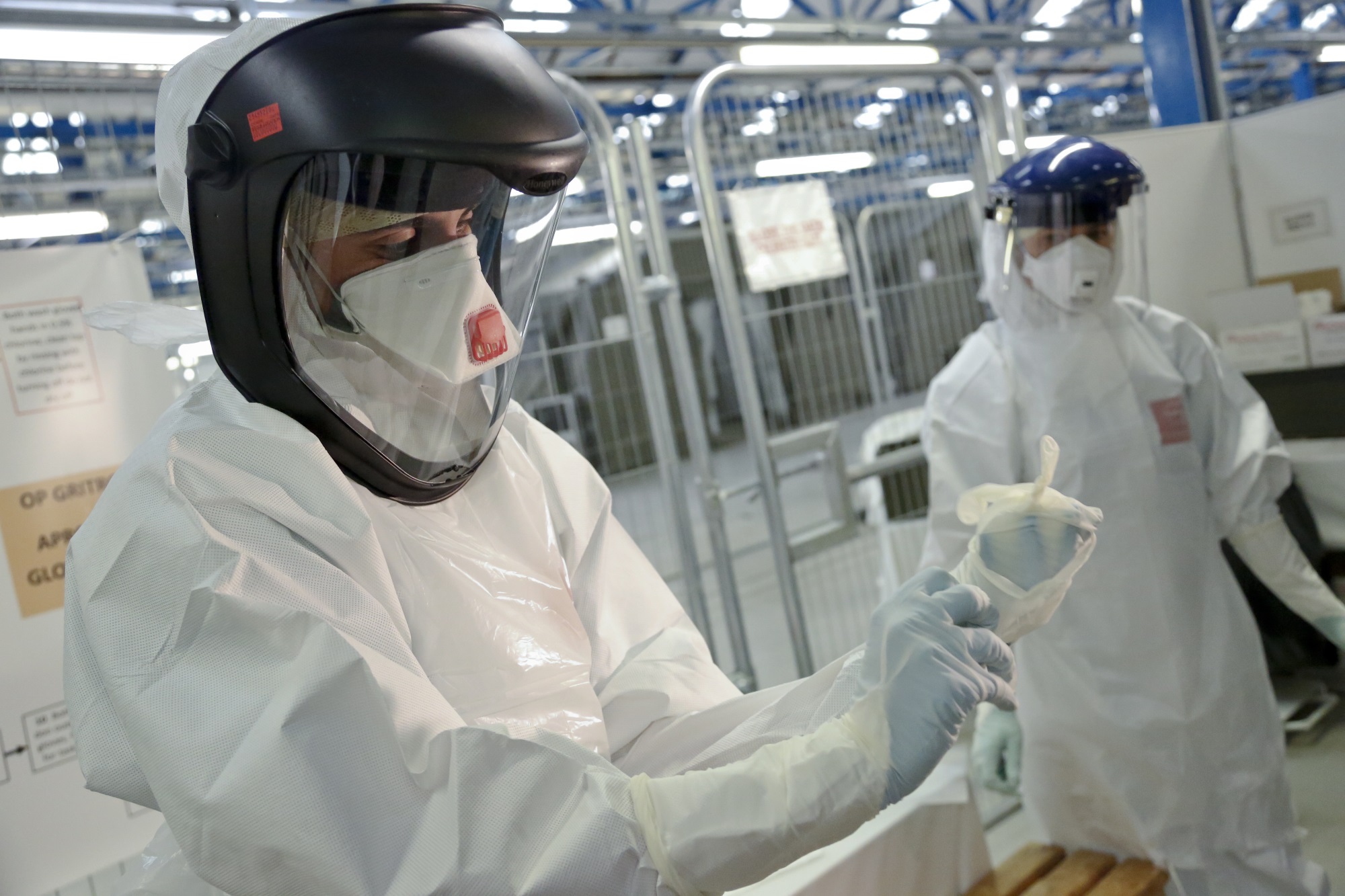 Ebola safety suits